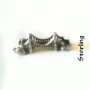 Sterling silver golden gate bridge pendant/charm